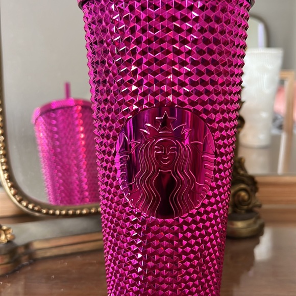 Starbucks Pink Studded Tumblr - Picture 2 of 2